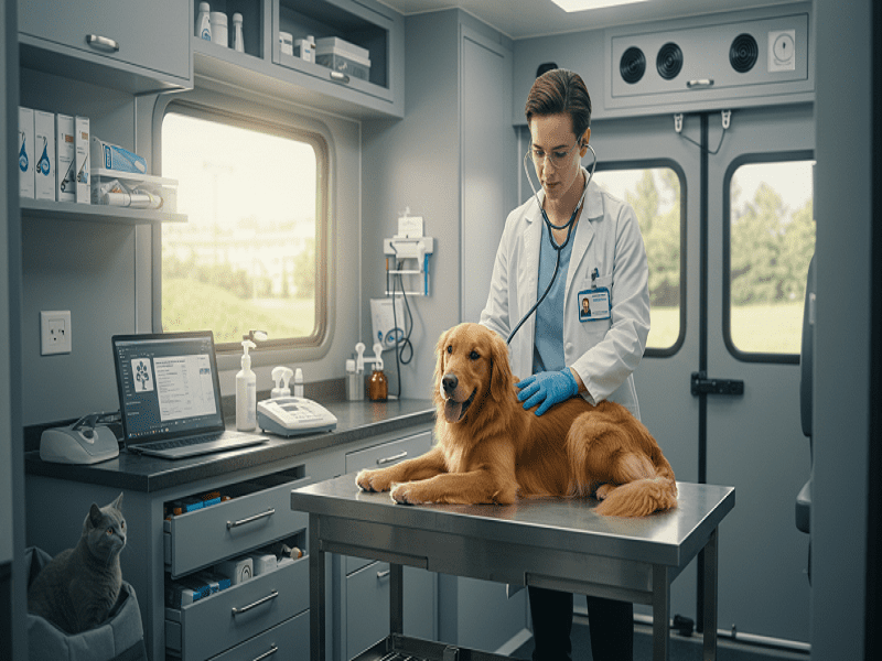 هزینه دامپزشک سیار چقدر است و چه عواملی بر آن تاثیر دارد؟