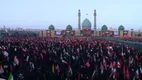 مراسم تشییع رهبر شهید انقلاب در قم برگزار شد